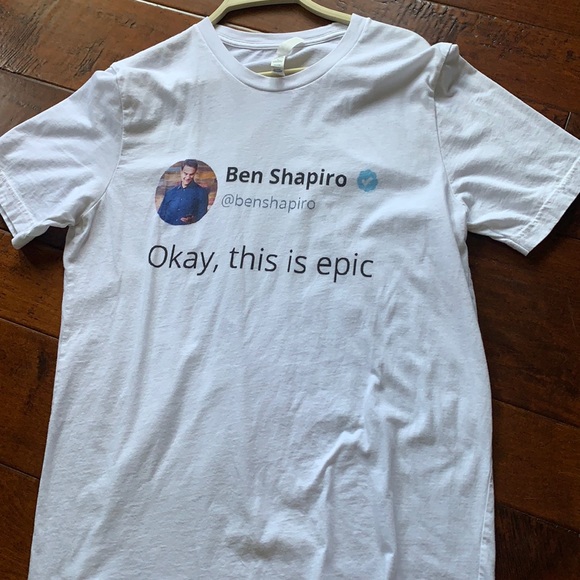 Ben Shapiro Tweet Shirt - Picture 1 of 1